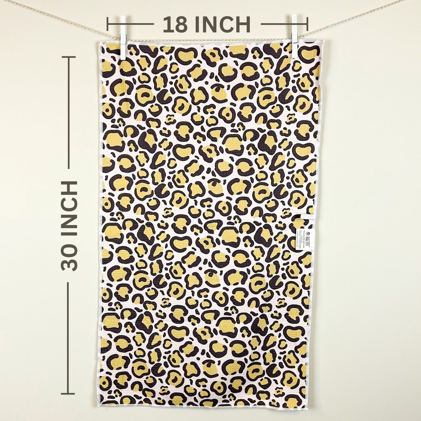The Best Towel - Buzzee - Kitchen Tea Towel , dish towel & Hand towel - double sided towel