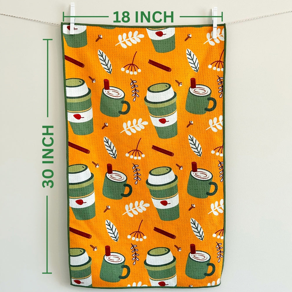 The Best Towel - Buzzee - Kitchen Tea Towel , dish towel & Hand towel - double sided towel