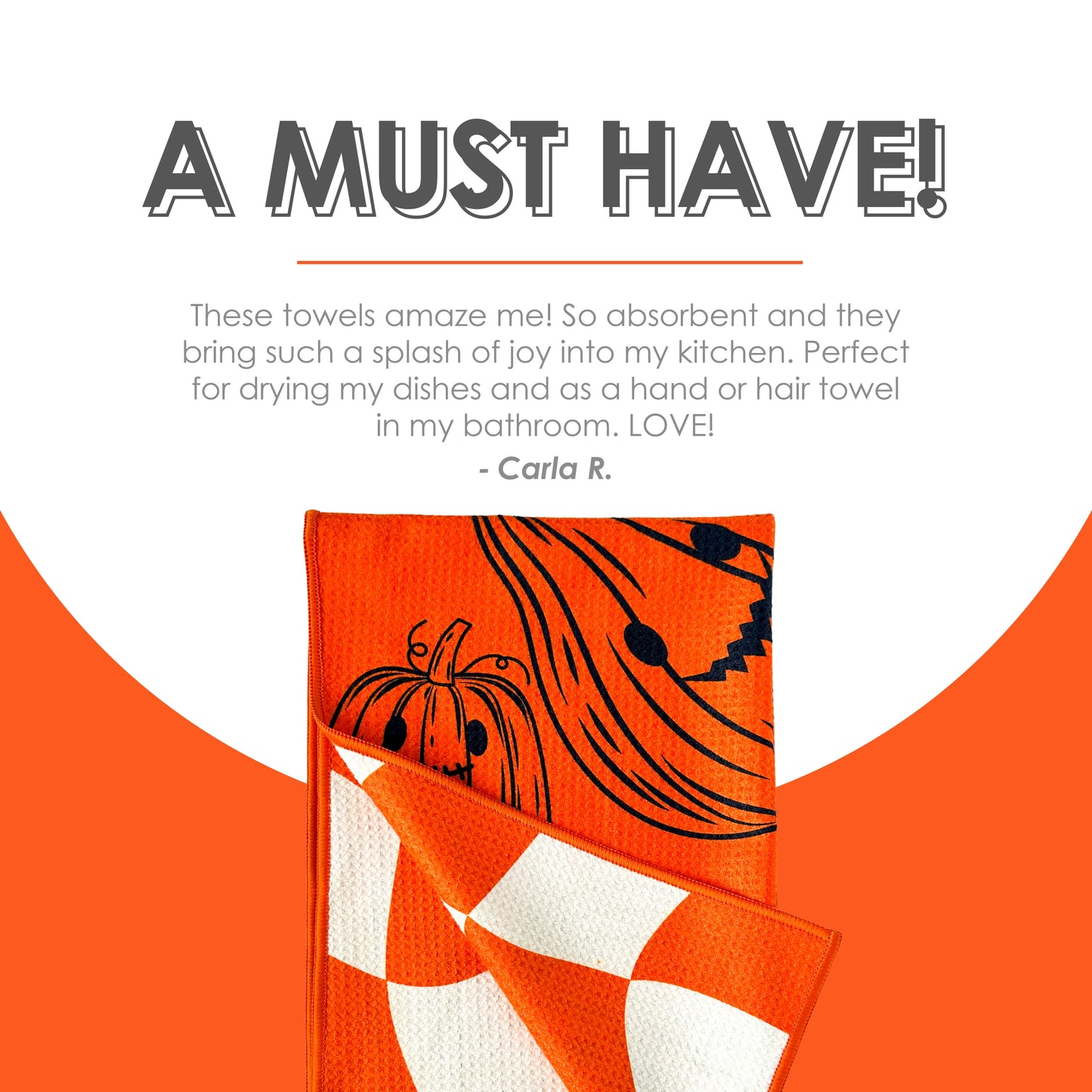 The Best Towel - Buzzee - Kitchen Tea Towel , dish towel & Hand towel - double sided towel