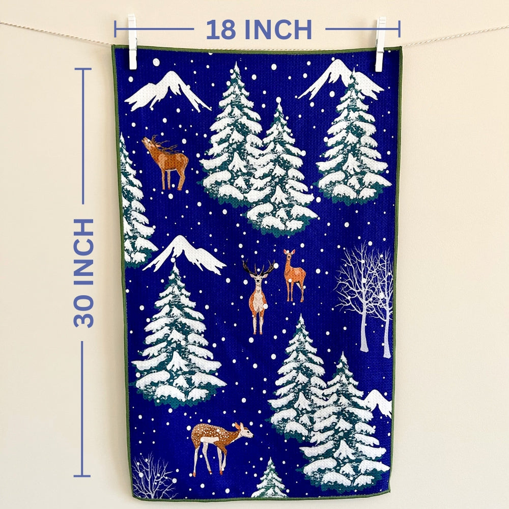 The Best Towel - Buzzee - Kitchen Tea Towel , dish towel & Hand towel - double sided towel