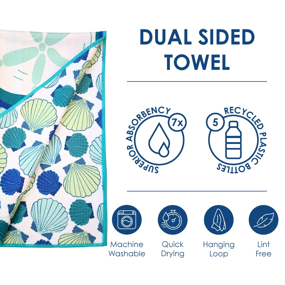 Jelly Fish - Double Sided Kitchen Dish Towel & Hand towel
