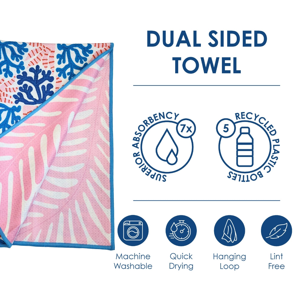 Octopus - Double Sided Kitchen Dish Towel & Hand towel