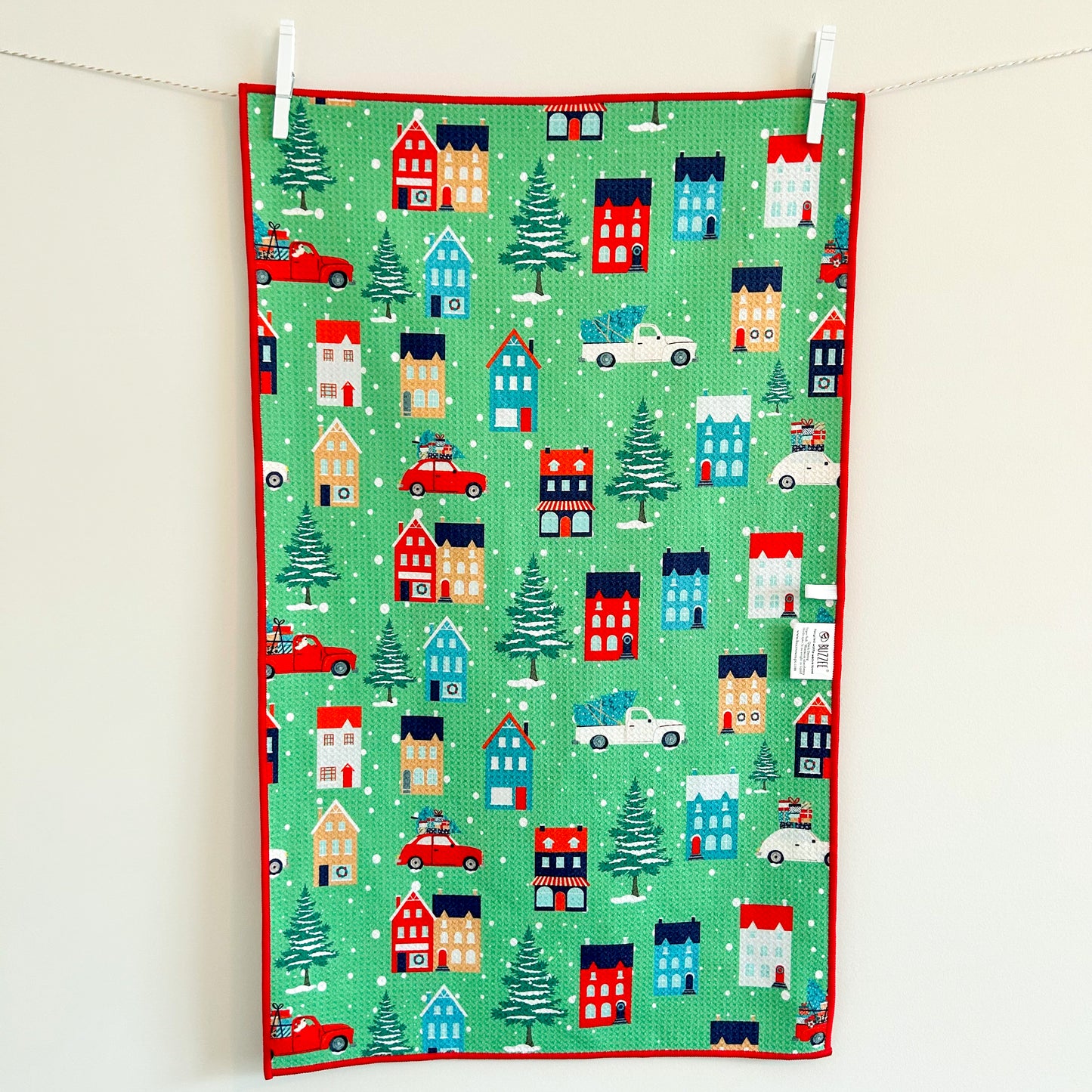 The Best Towel - Buzzee - Kitchen Tea Towel , dish towel & Hand towel - double sided towel
