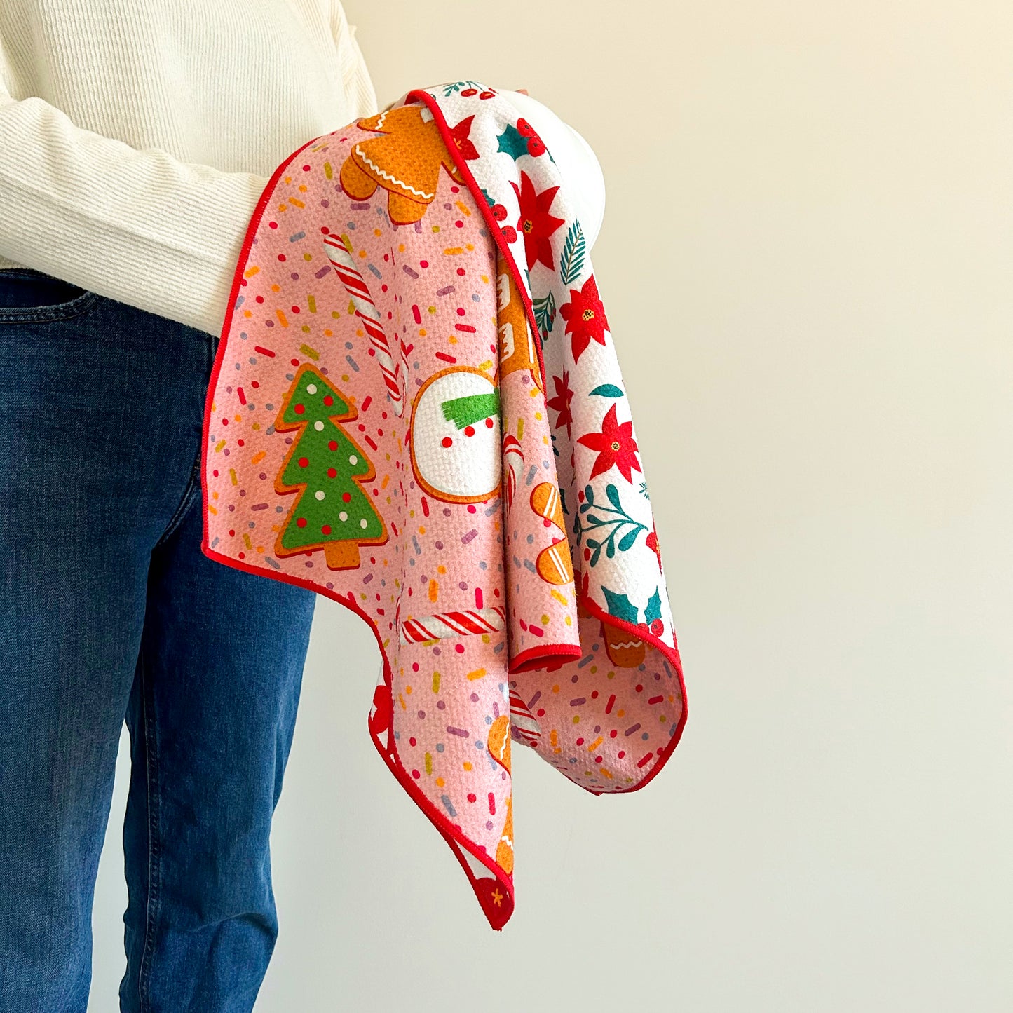 The Best Towel - Buzzee - Kitchen Tea Towel , dish towel & Hand towel - double sided towel