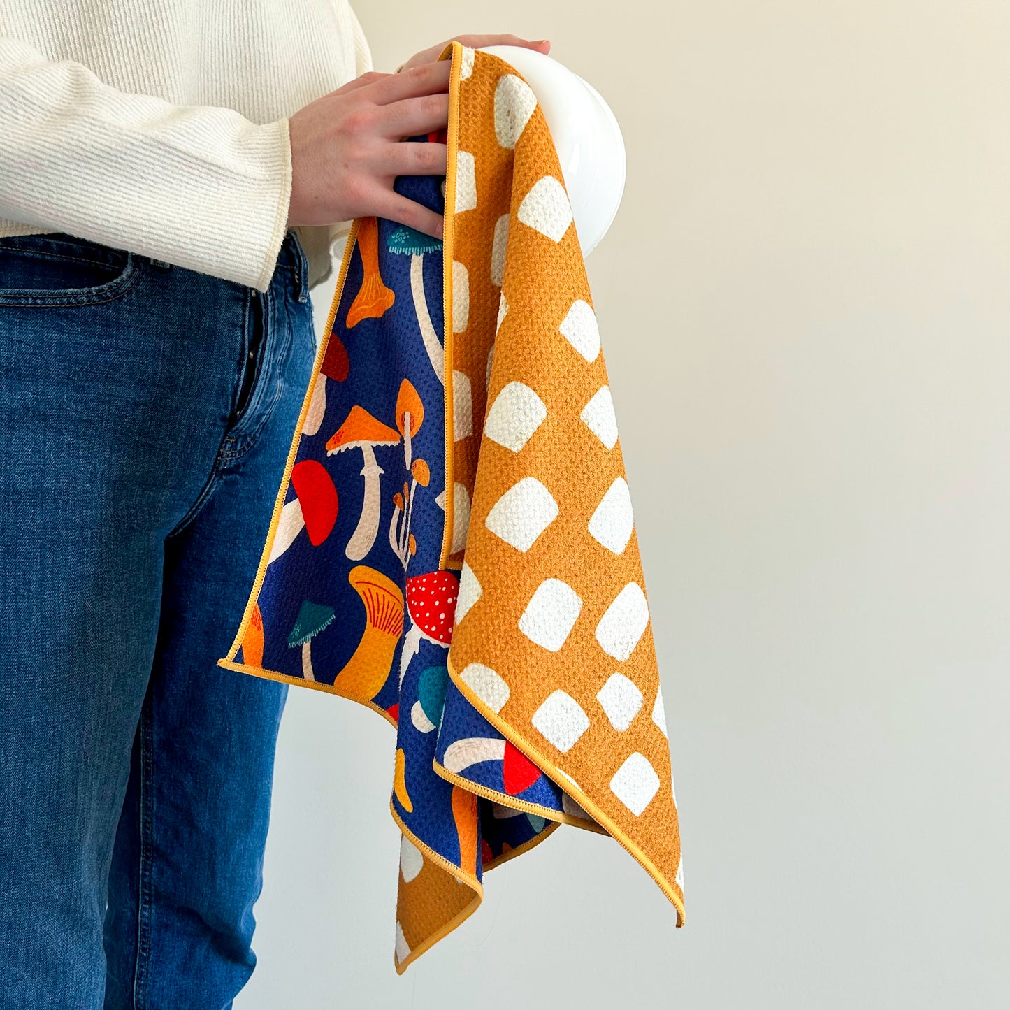The Best Towel - Buzzee - Kitchen Tea Towel , dish towel & Hand towel - double sided towel