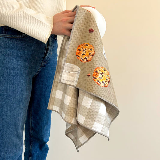 The Best Towel - Buzzee - Kitchen Tea Towel , dish towel & Hand towel - double sided towel