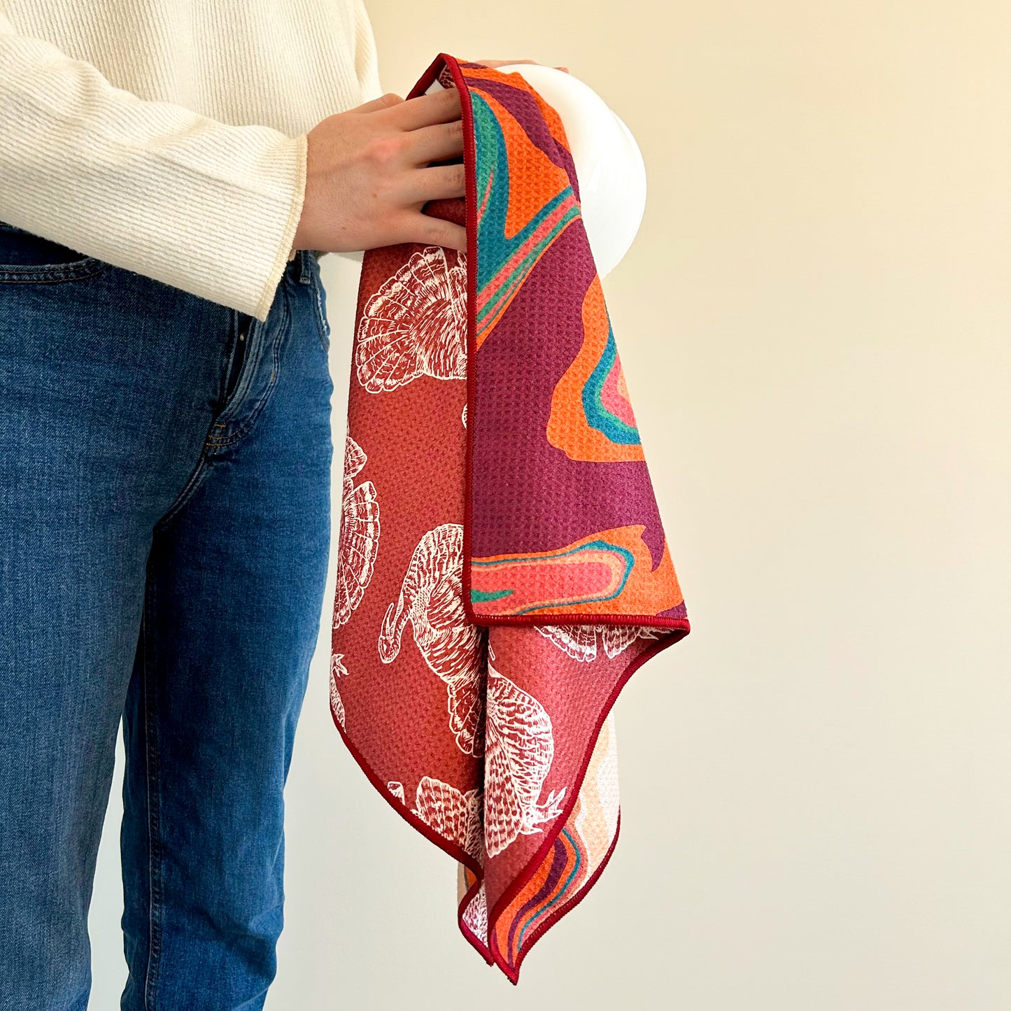 The Best Towel - Buzzee - Kitchen Tea Towel , dish towel & Hand towel - double sided towel