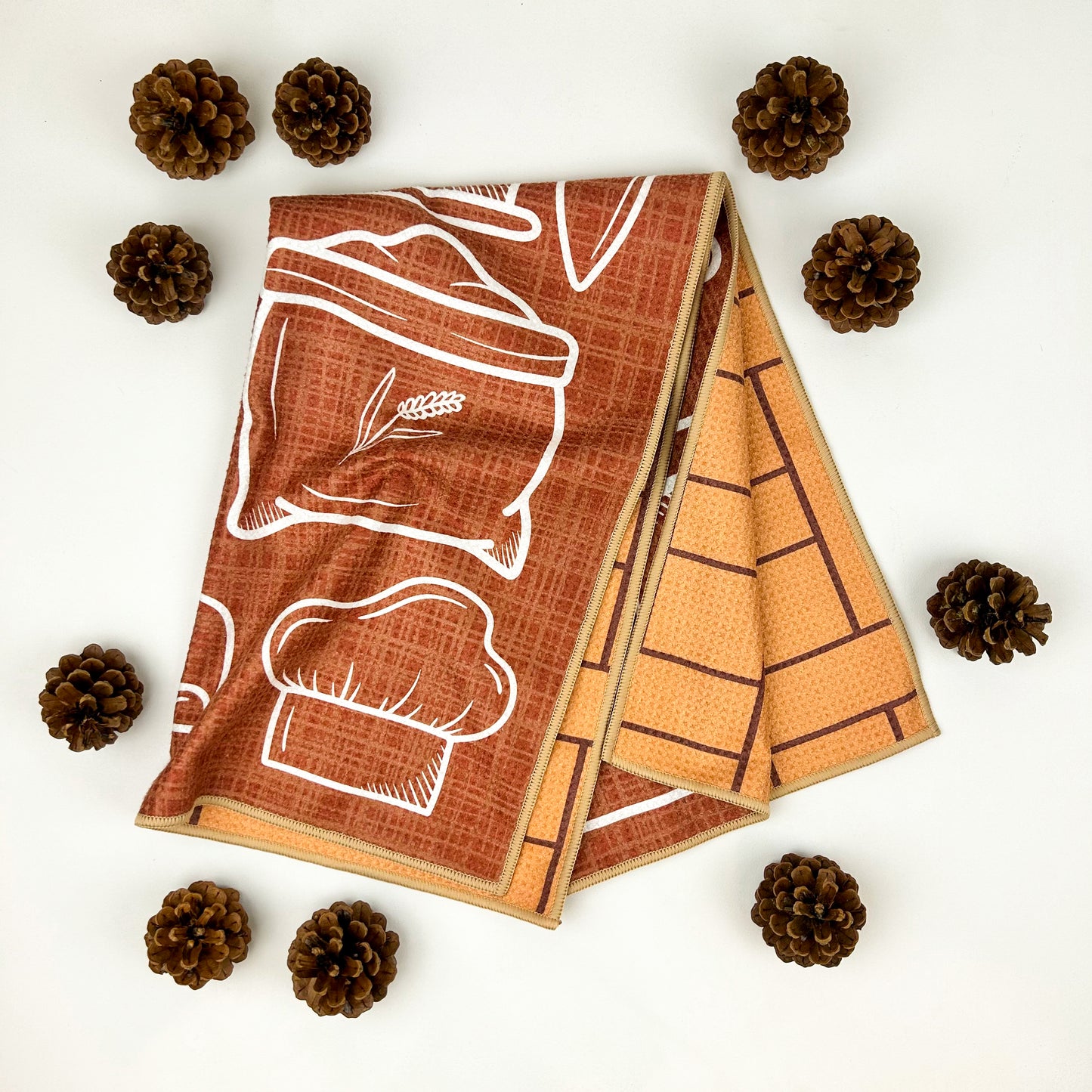The Best Towel - Buzzee - Kitchen Tea Towel , dish towel & Hand towel - double sided towel