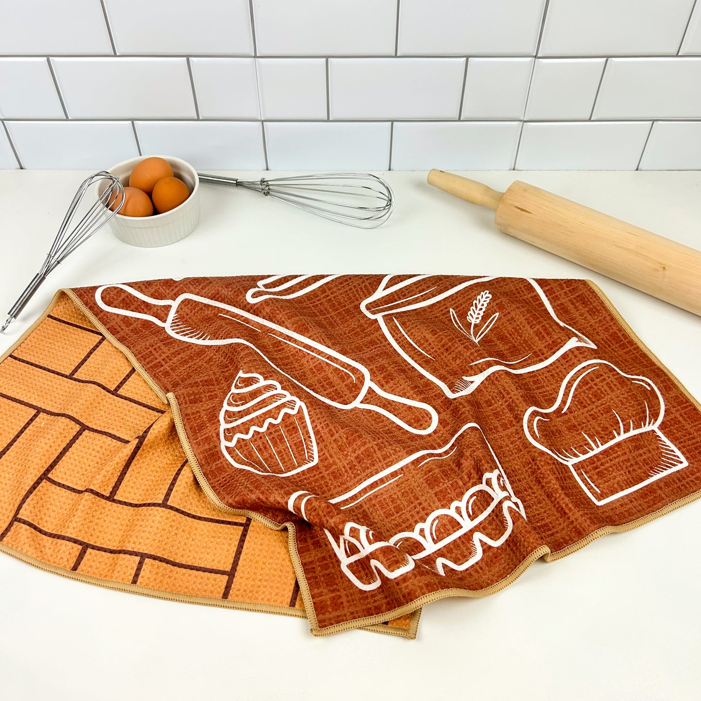The Best Towel - Buzzee - Kitchen Tea Towel , dish towel & Hand towel - double sided towel