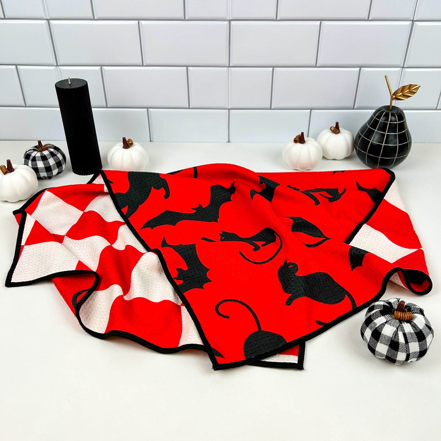 The Best Towel - Buzzee - Kitchen Tea Towel , dish towel & Hand towel - double sided towel