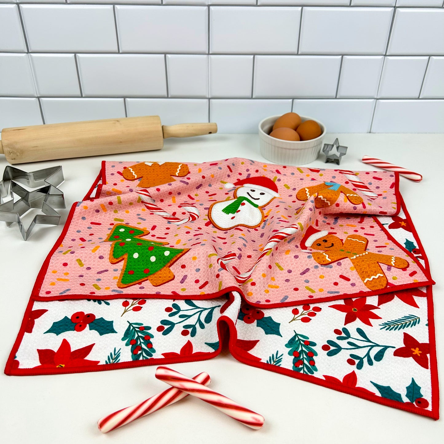 The Best Towel - Buzzee - Kitchen Tea Towel , dish towel & Hand towel - double sided towel