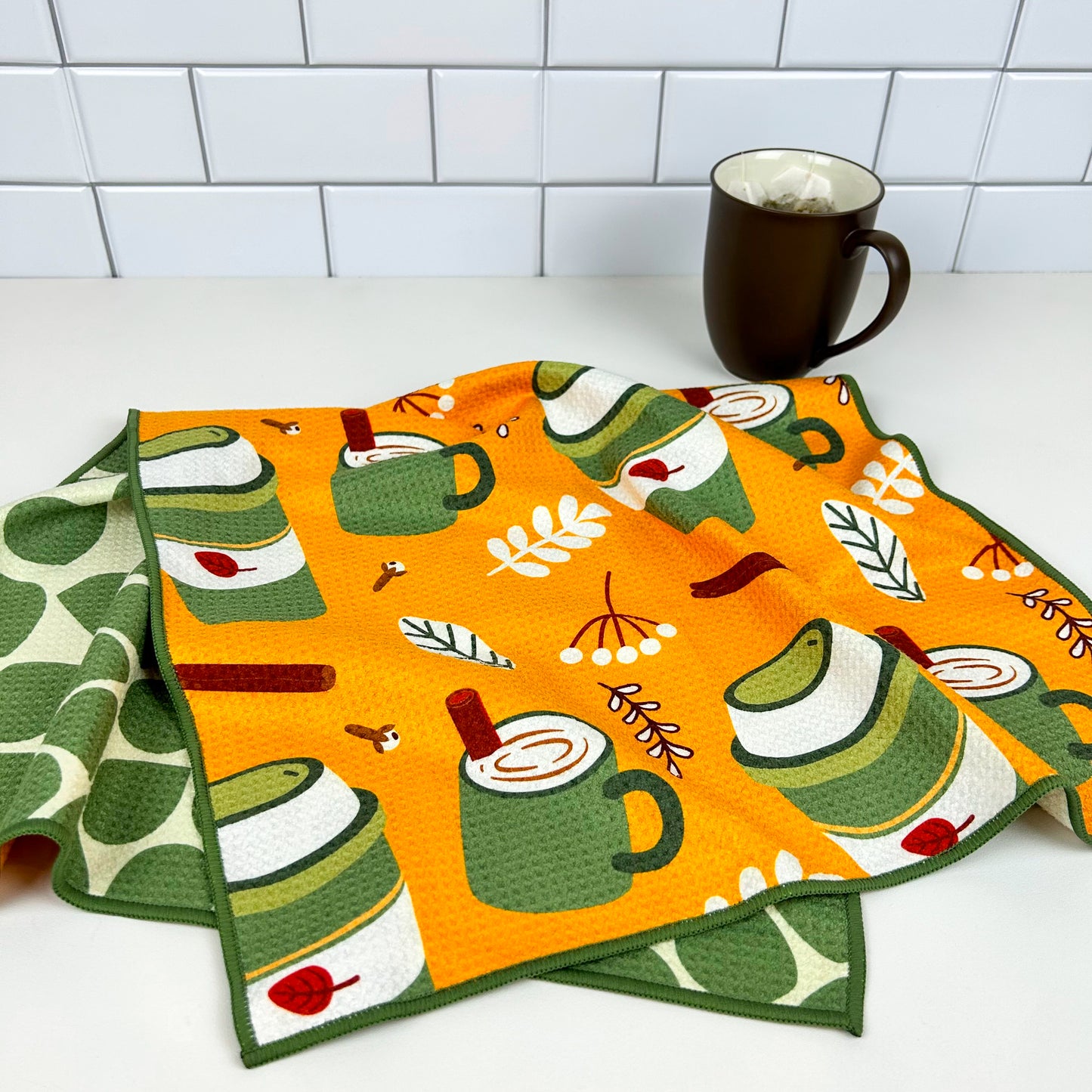 The Best Towel - Buzzee - Kitchen Tea Towel , dish towel & Hand towel - double sided towel