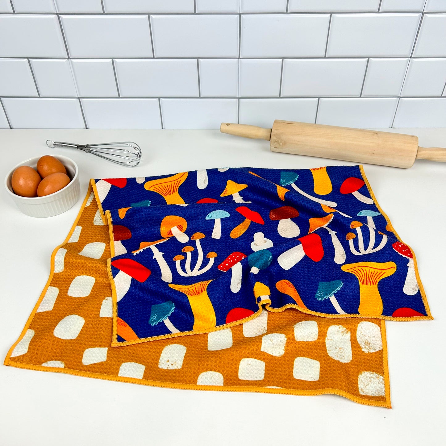 The Best Towel - Buzzee - Kitchen Tea Towel , dish towel & Hand towel - double sided towel