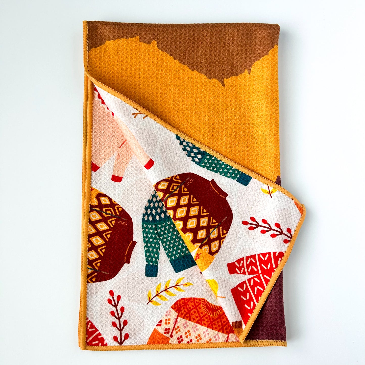 The Best Towel - Buzzee - Kitchen Tea Towel , dish towel & Hand towel - double sided towel