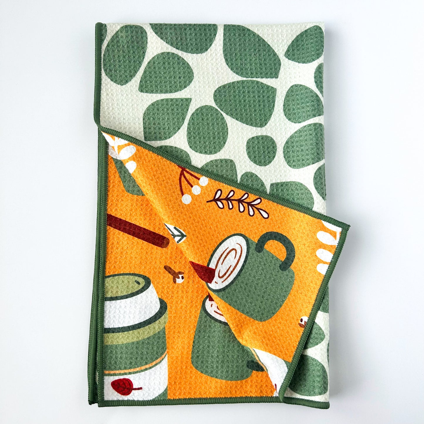 The Best Towel - Buzzee - Kitchen Tea Towel , dish towel & Hand towel - double sided towel