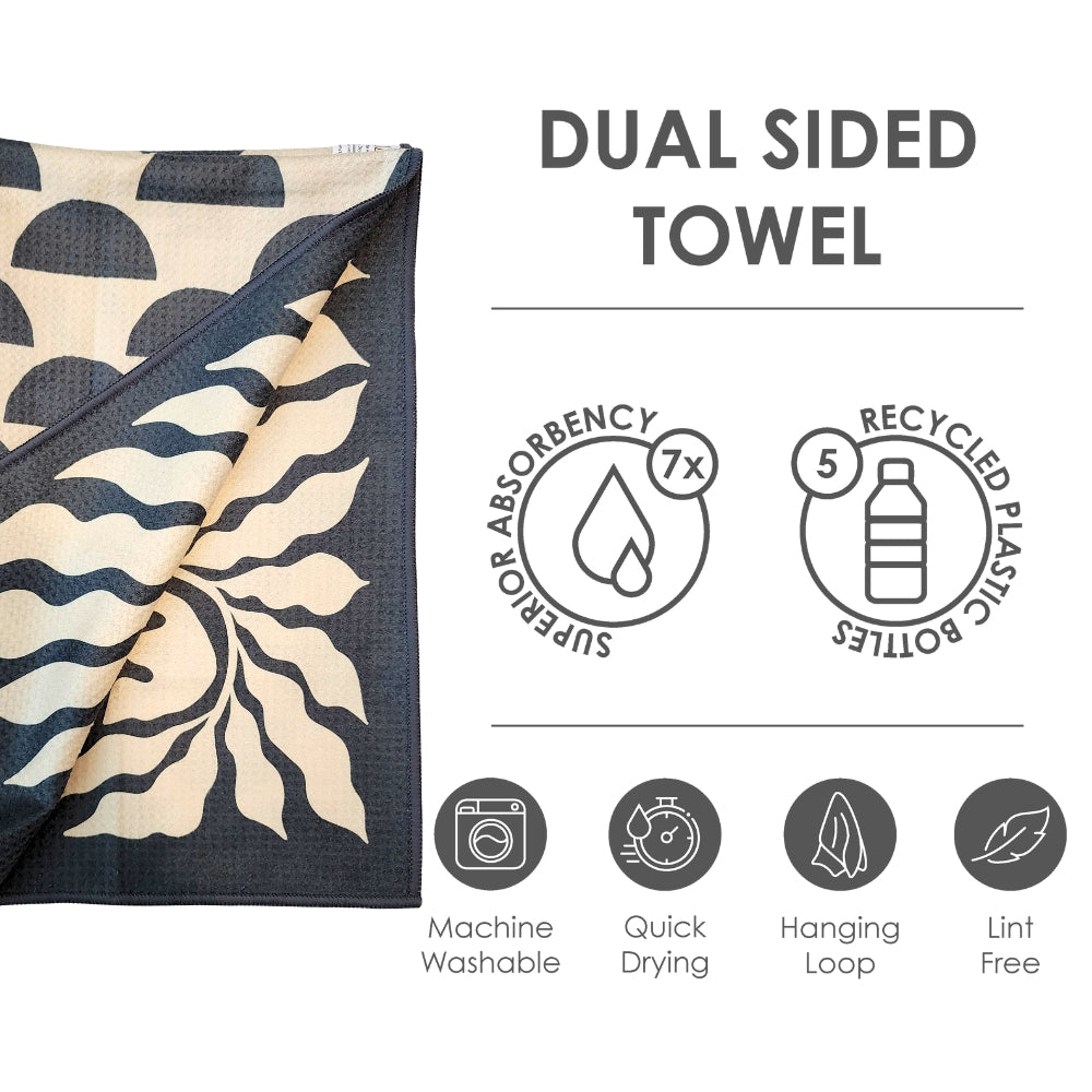 Branch - Double Sided Kitchen Dish Towel & Hand towel