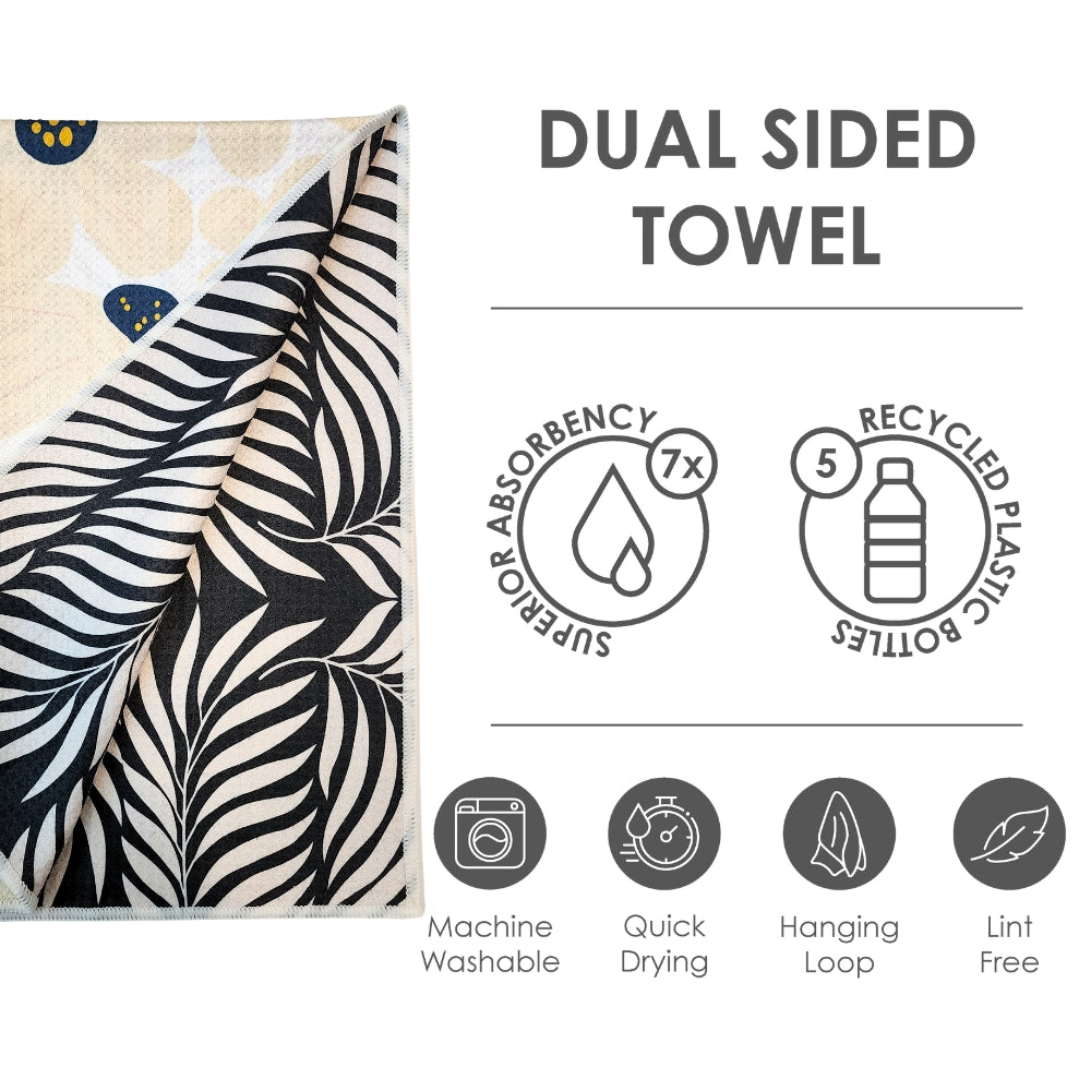 Spin - Double Sided Kitchen Dish Towel & Hand towel