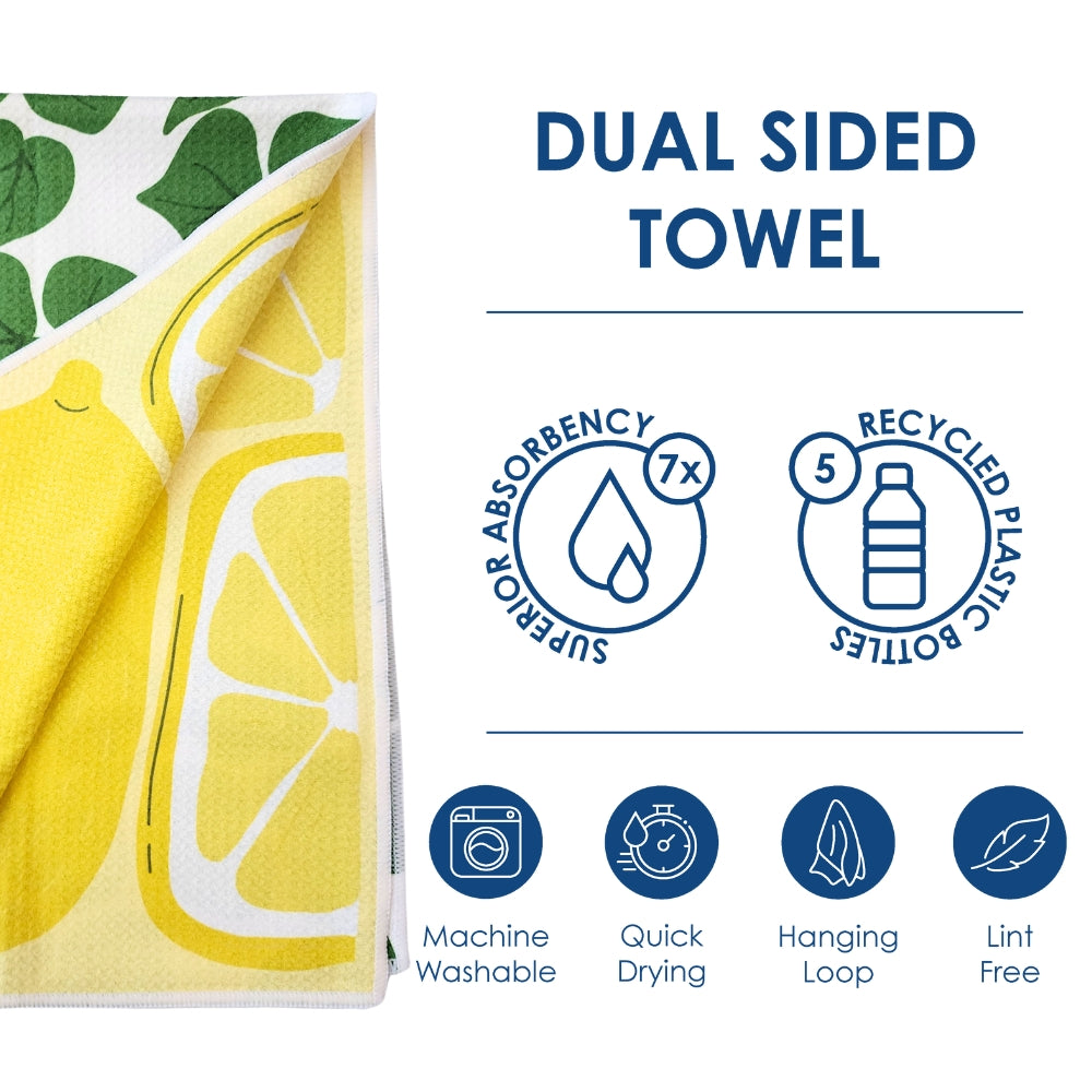 Lemons - Kitchen Dish Towel & Hand towel