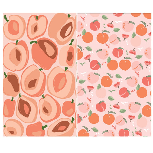 Peaches - Kitchen Dish Towel & Hand towel