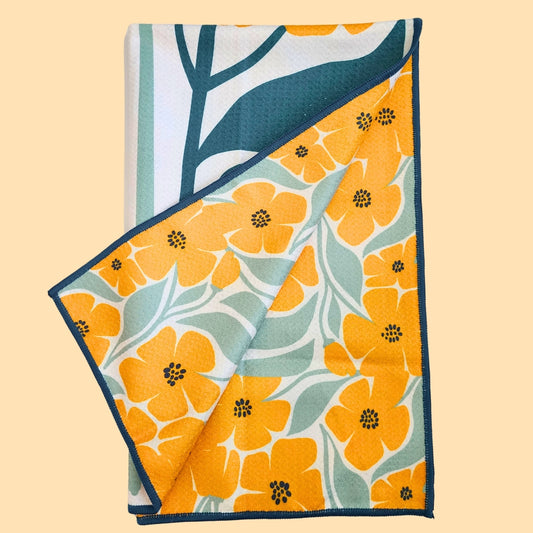 Orange - Kitchen Dish Towel & Hand towel