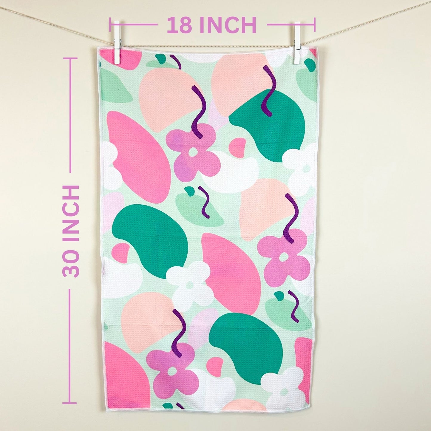 The Best Towel - Buzzee - Kitchen Tea Towel , dish towel & Hand towel - double sided towel