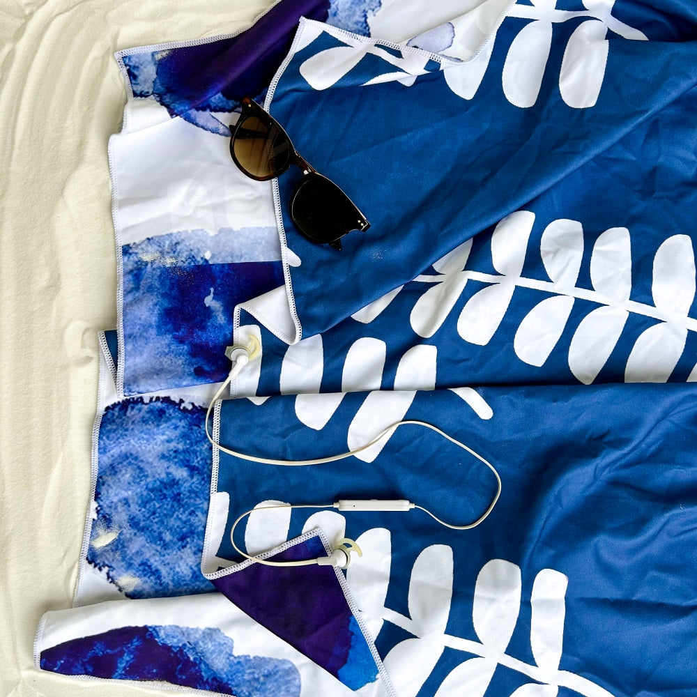 Watercolor Navy