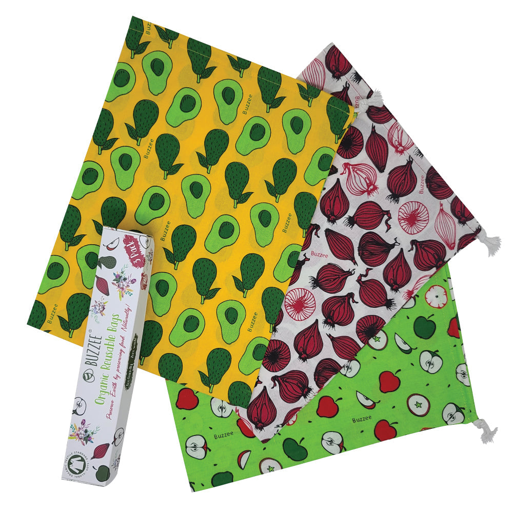 Buzzee organic reusable bags new arrivals