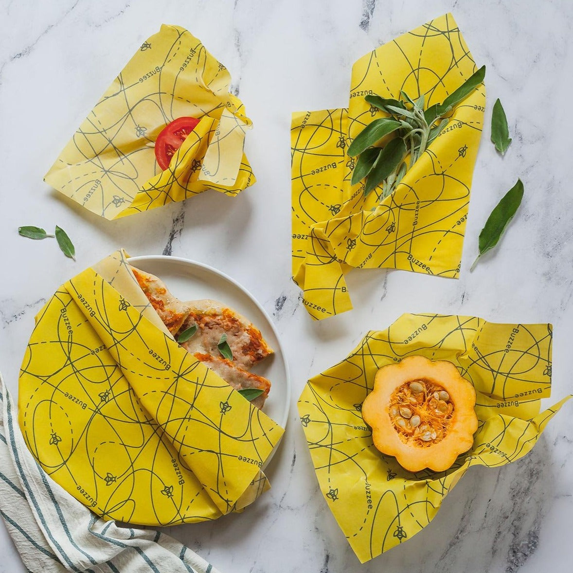 Beeswax Wraps (Assorted Pack)