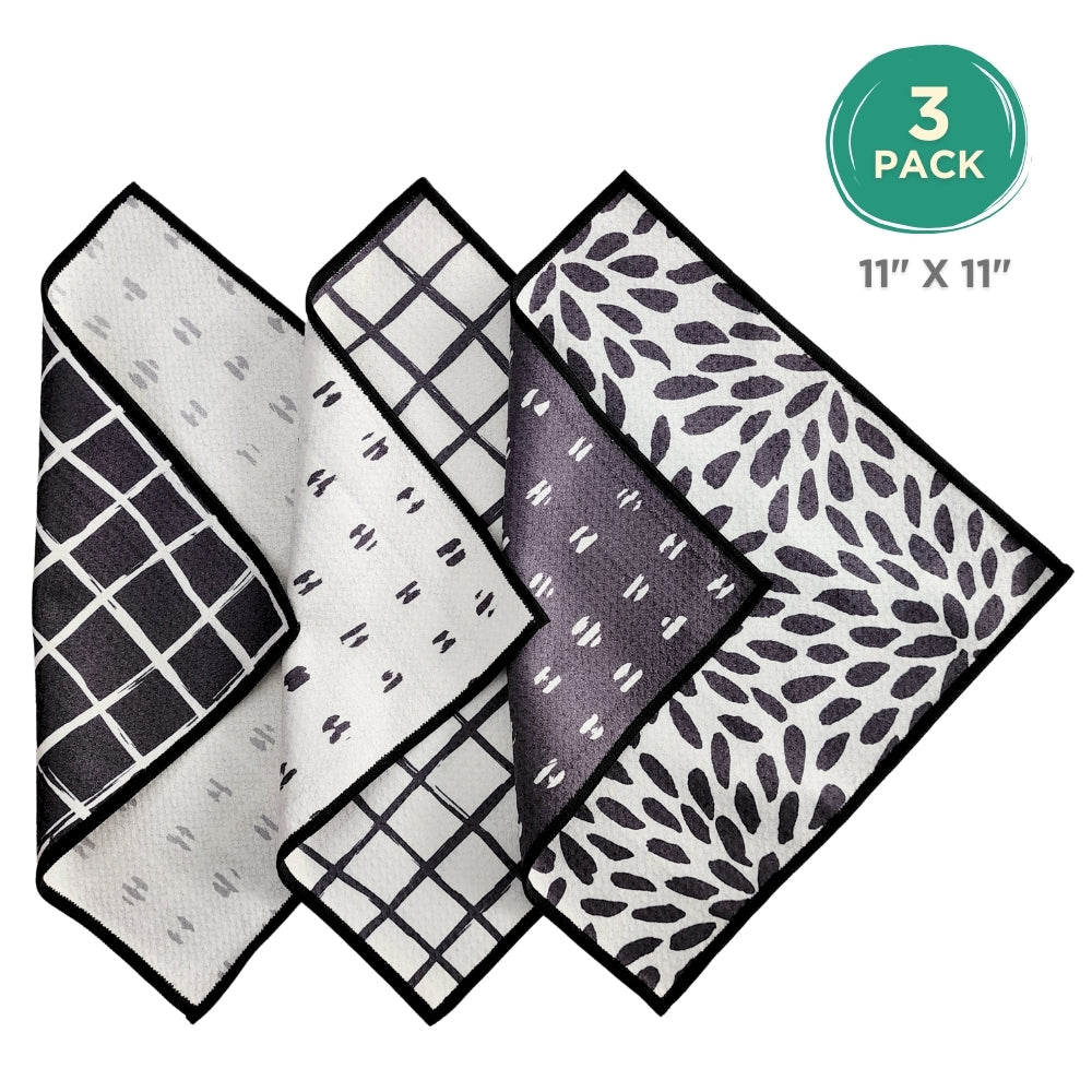 Dual Sided Dish Cloths - Plaid