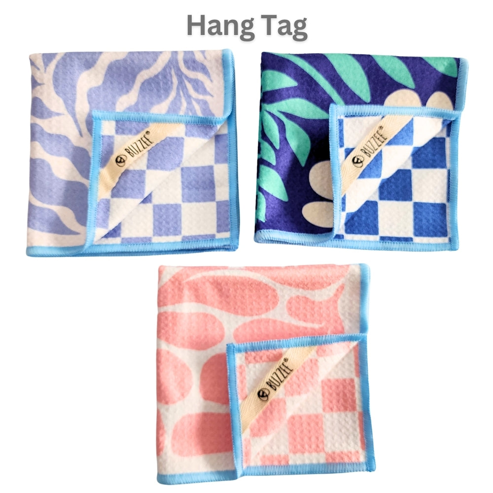 Dual Sided Dish Cloths - Flower