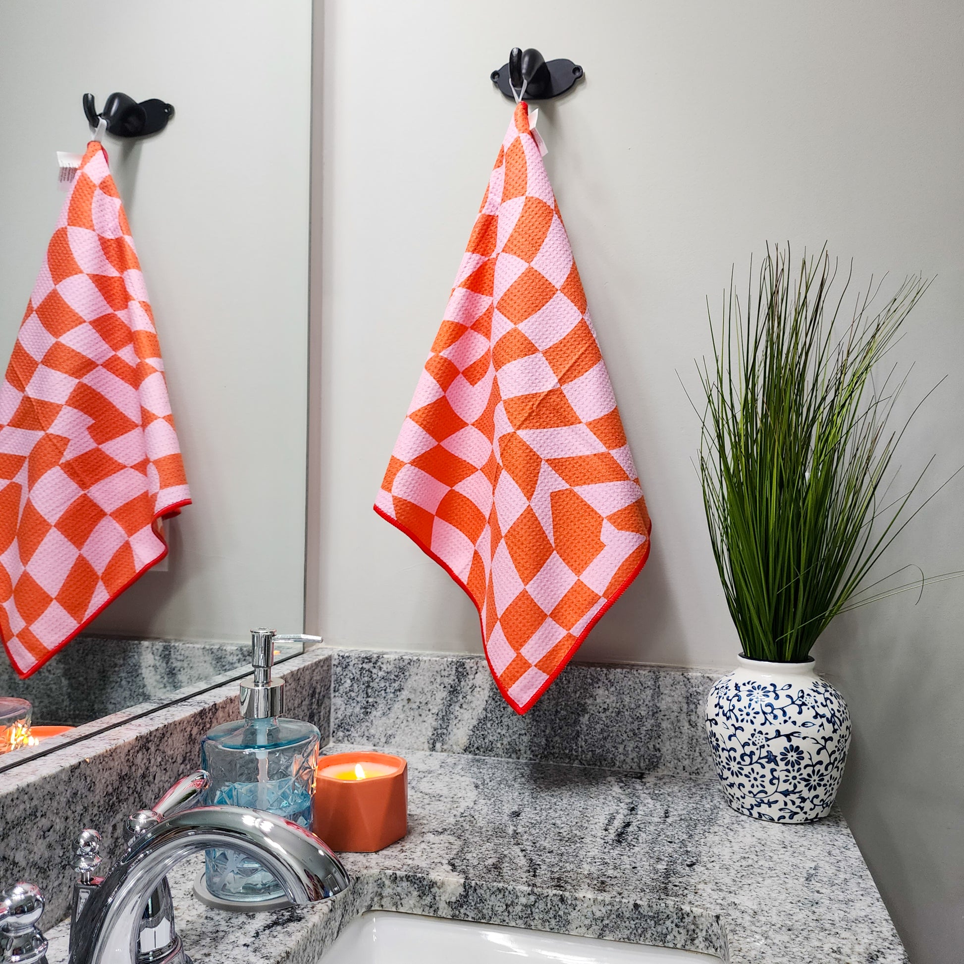 Retro Pink - Kitchen Dish Towel & Hand towel – Buzzee