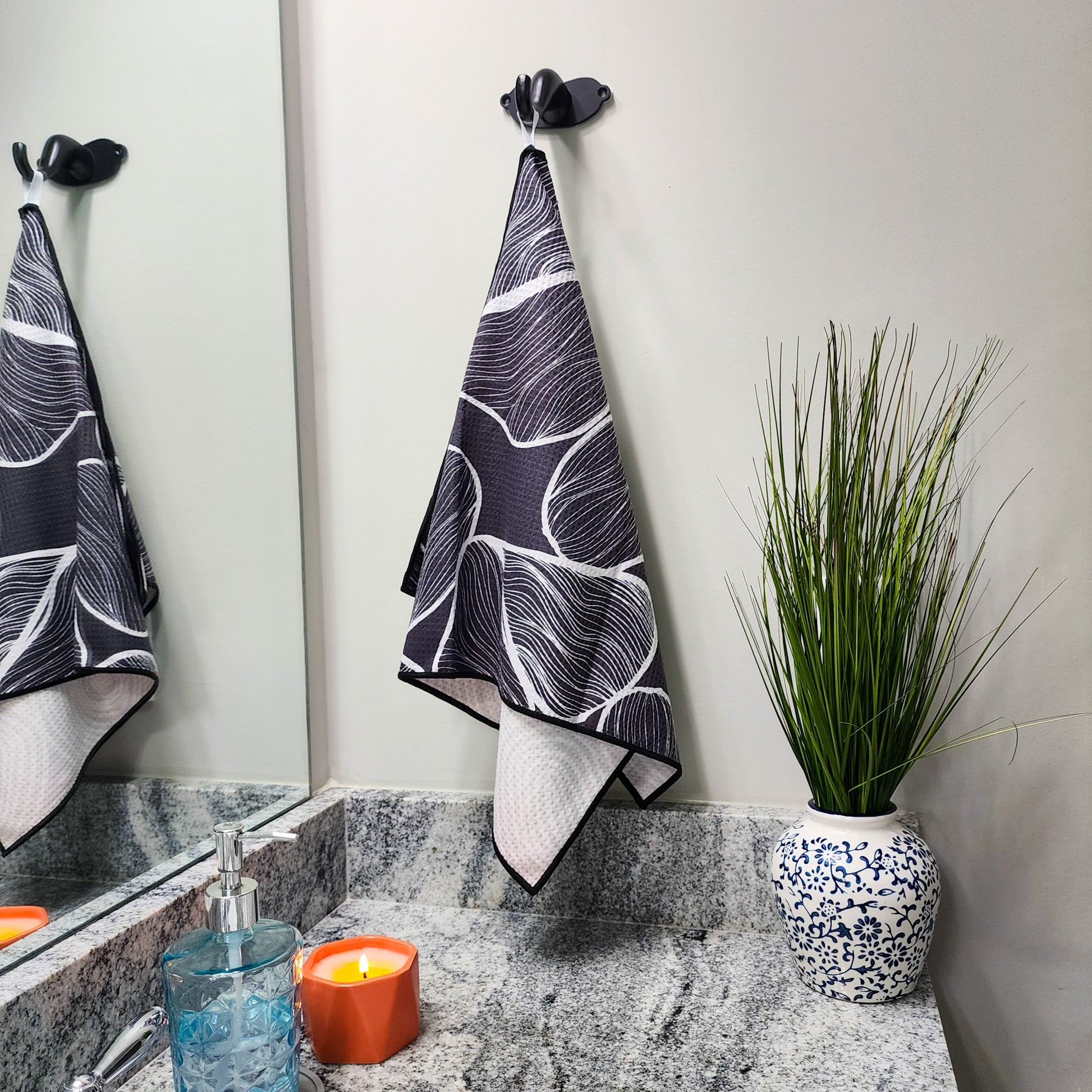 Waves - Kitchen Tea Towel & Hand towel – Buzzee