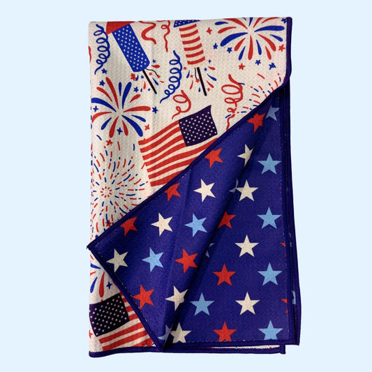 USA FLAGS - Kitchen Dish Towel & Hand towel