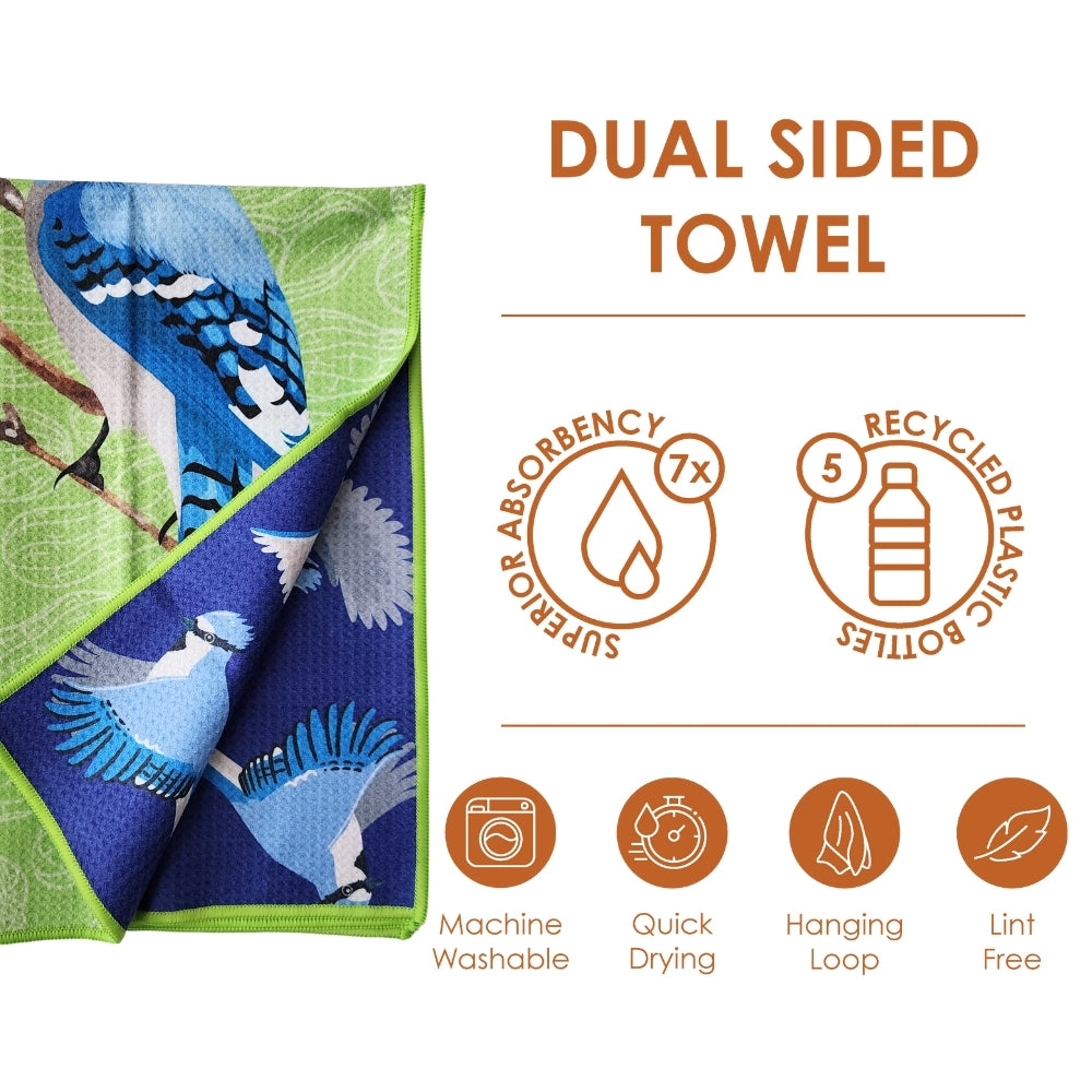 Blue Jay - Kitchen Dish Towel & Hand towel