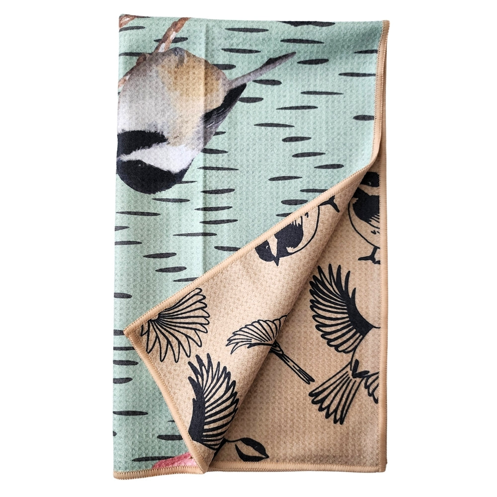 Chickadee - Kitchen Dish Towel & Hand towel