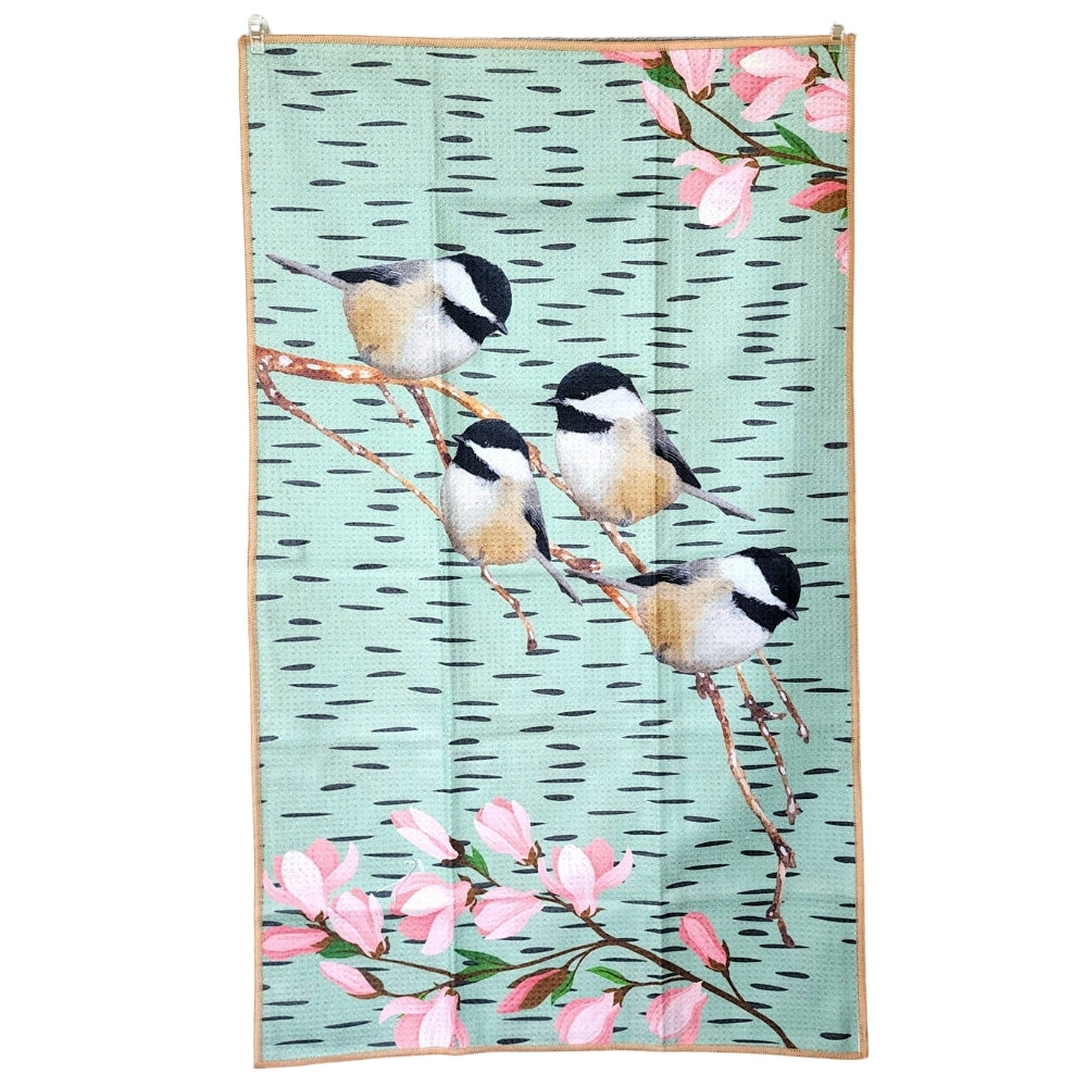 Chickadee - Kitchen Dish Towel & Hand towel