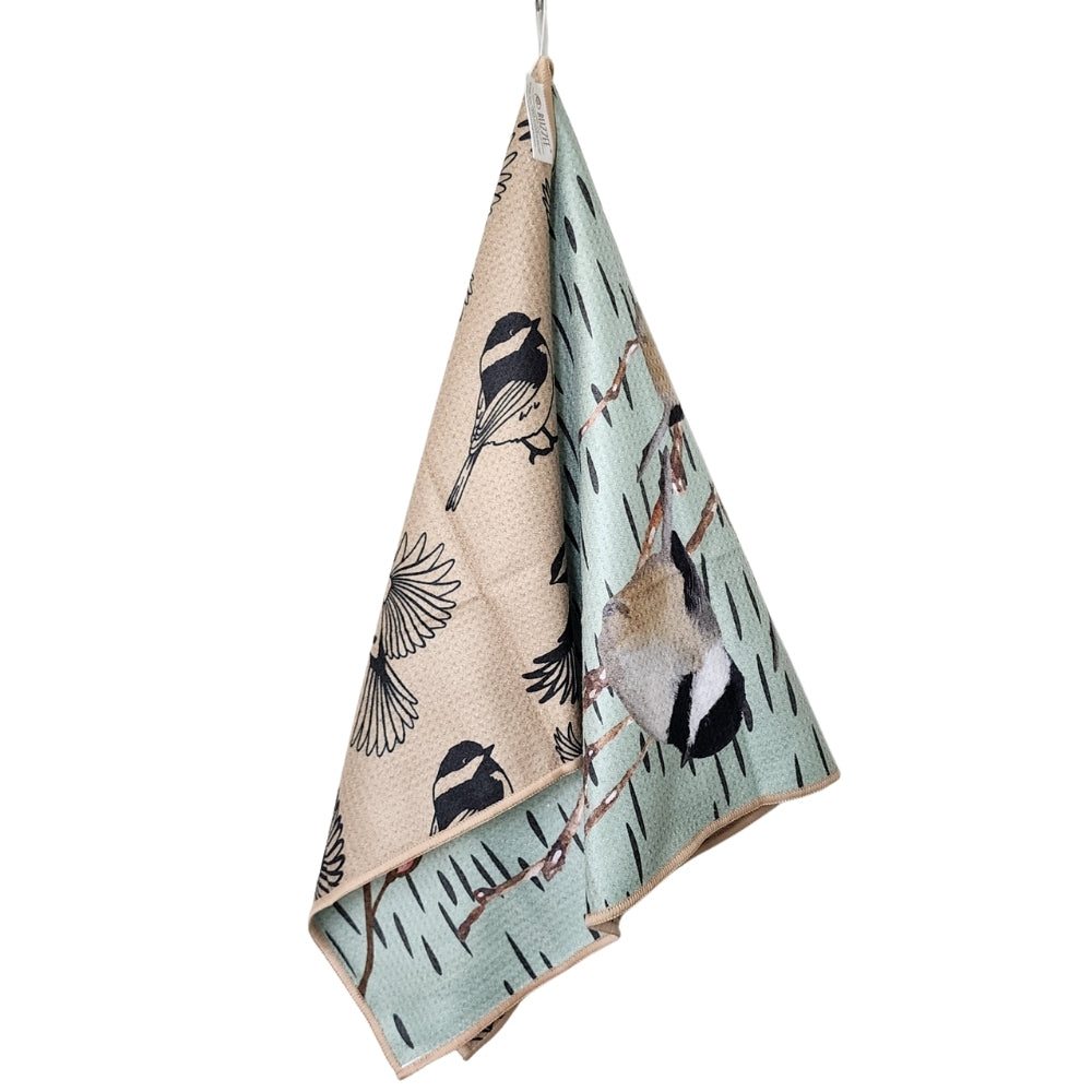 Chickadee - Kitchen Dish Towel & Hand towel