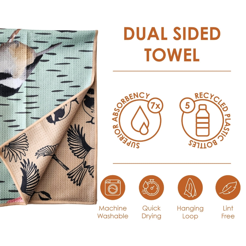 Chickadee - Kitchen Dish Towel & Hand towel