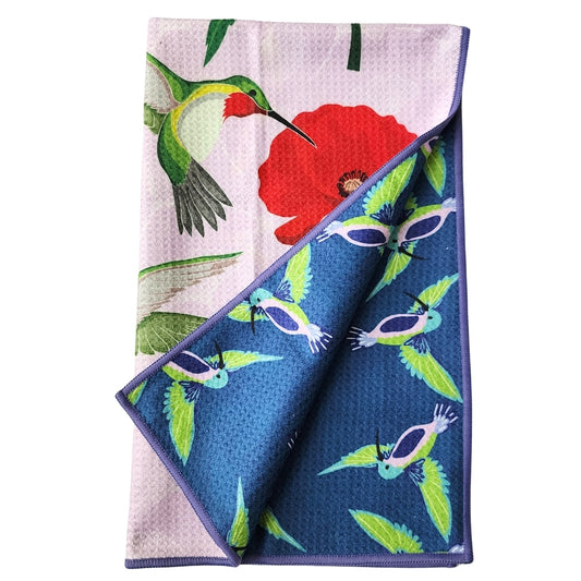 Hummingbird - Kitchen Dish Towel & Hand towel