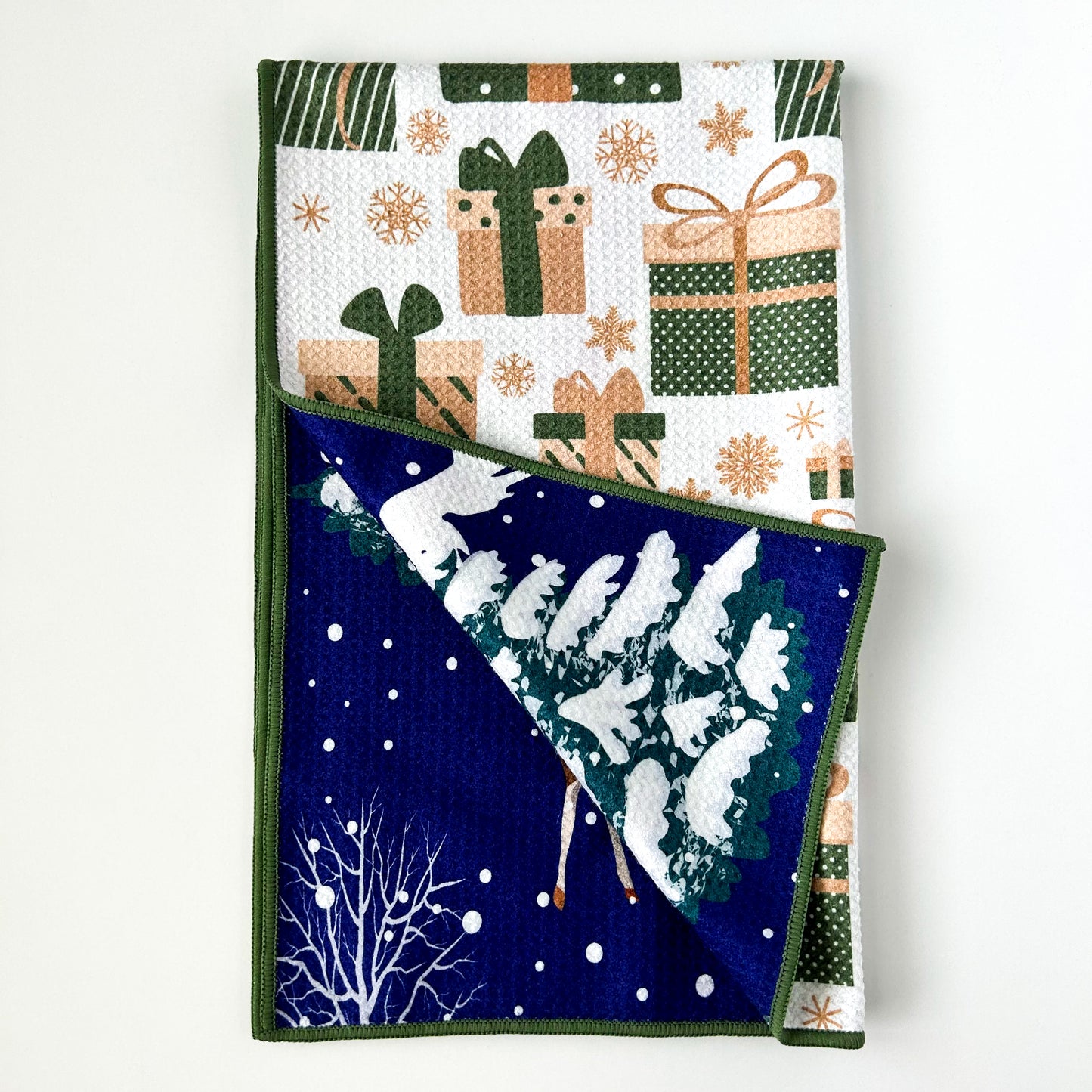 The Best Towel - Buzzee - Kitchen Tea Towel , dish towel & Hand towel - double sided towel