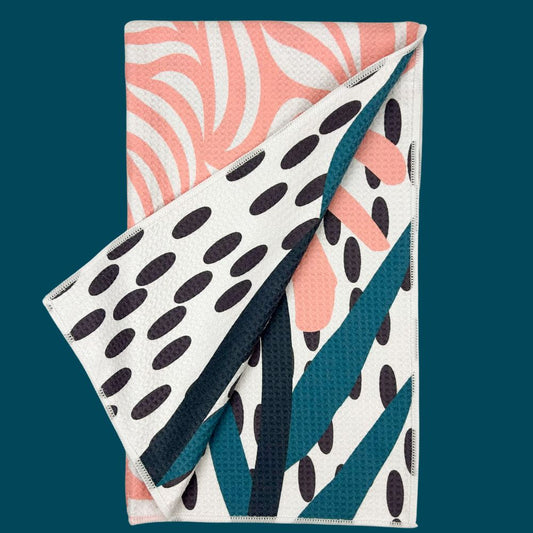 The Best Towel - Buzzee - Kitchen Tea Towel , dish towel & Hand towel - double sided towel