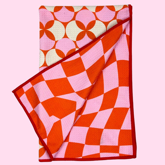 The Best Towel - Buzzee - Kitchen Tea Towel , dish towel & Hand towel - double sided towel