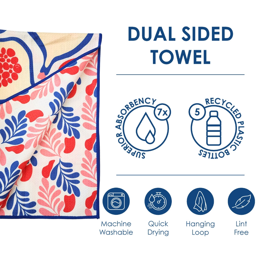 Buzzee Figs Kitchen Dish Towel & Hand Towel - Thumbnail 5
