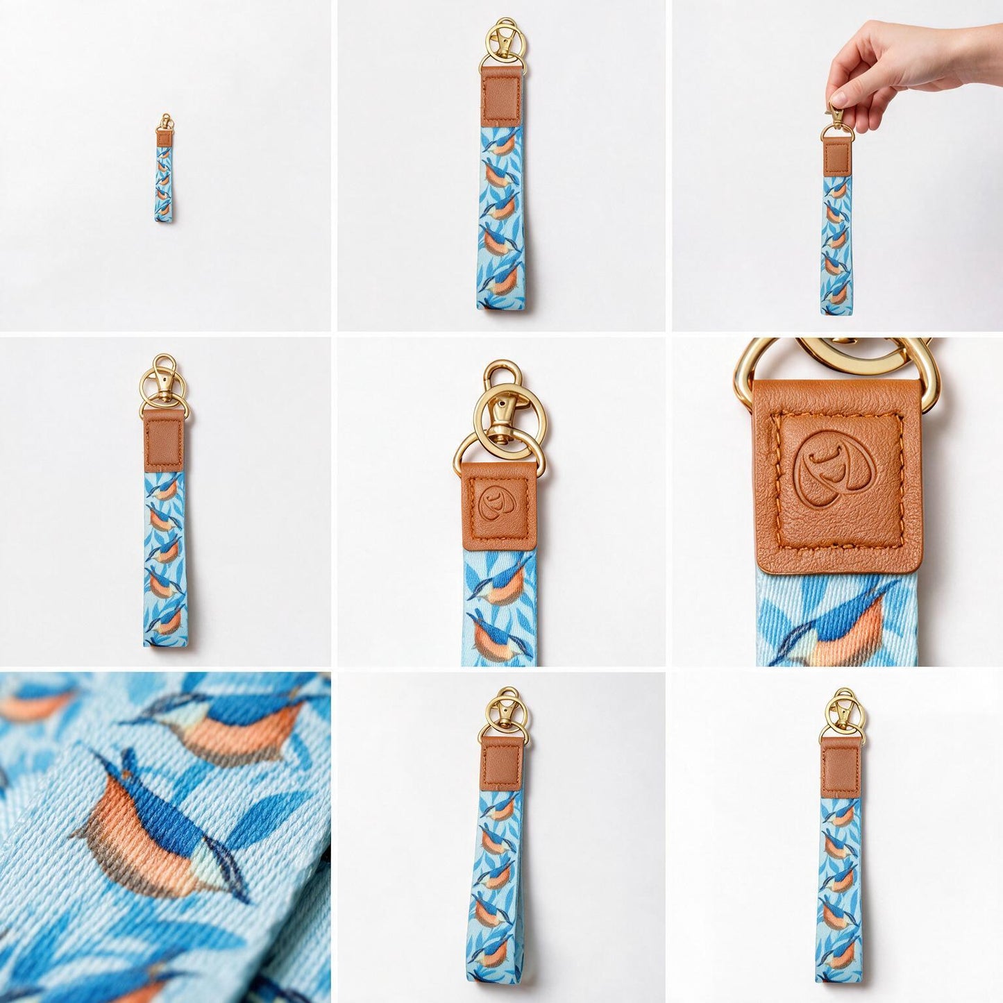Trendy Hands-free keychain wristlet - NUTHATCH