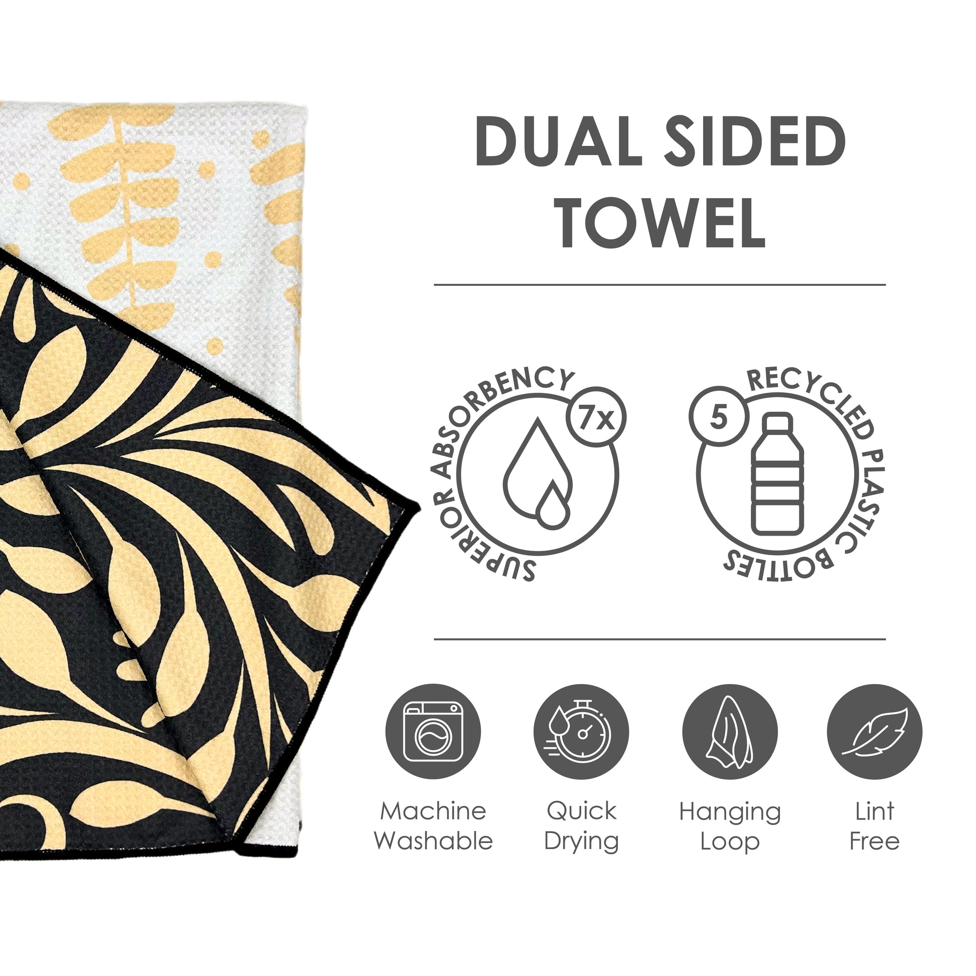 Wild Daisies Personalized Tea Towel – Julie Bluet