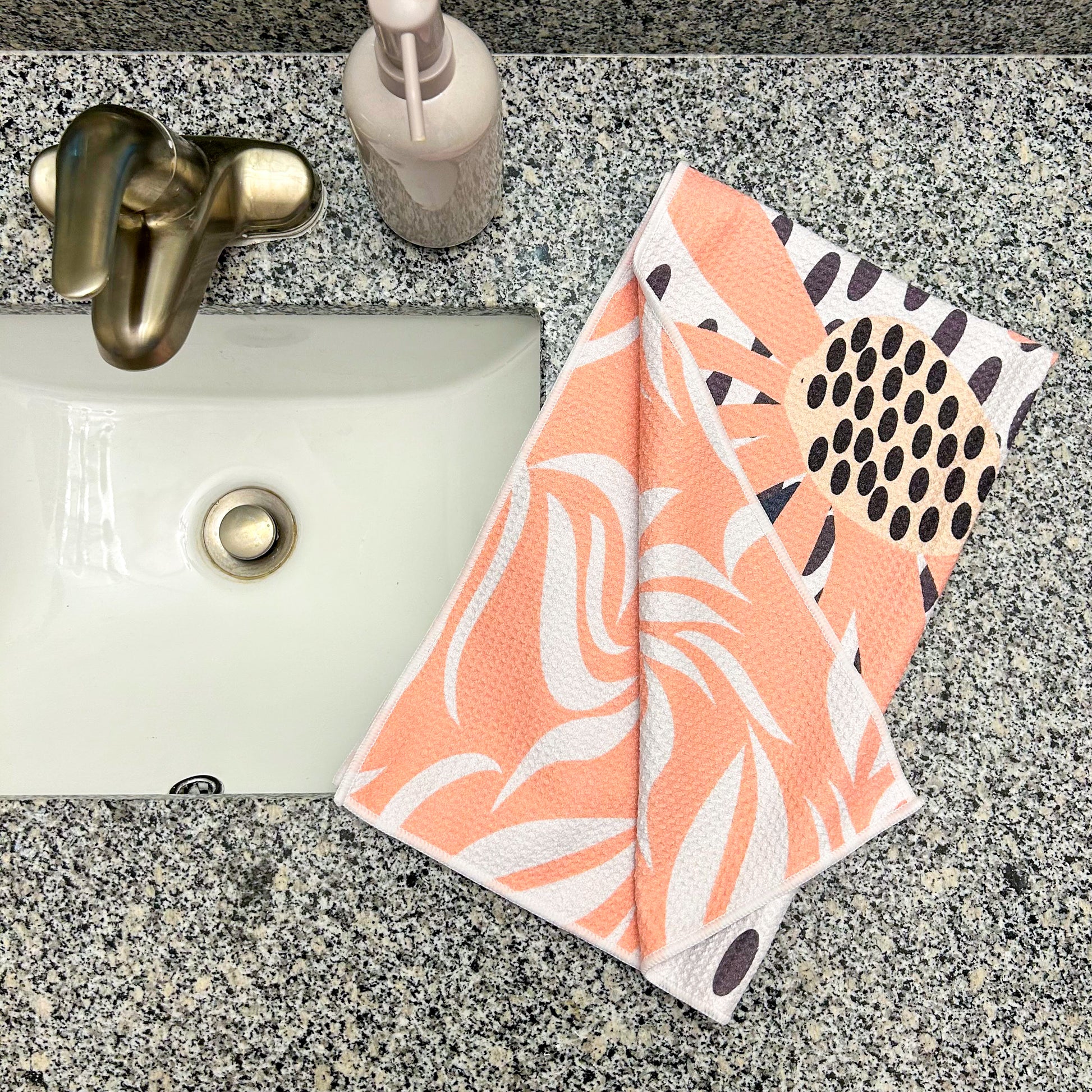 Golden Flora - Kitchen Dish Towel & Hand towel – Buzzee