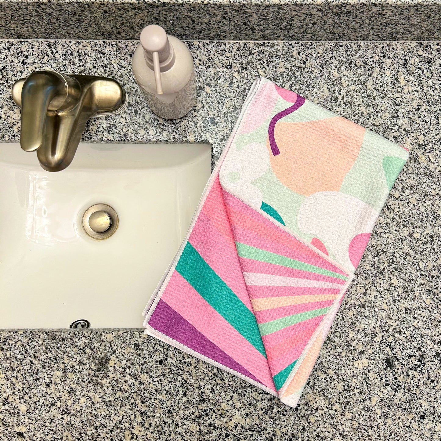 Retro Blue - Kitchen Dish Towel & Hand towel – Buzzee