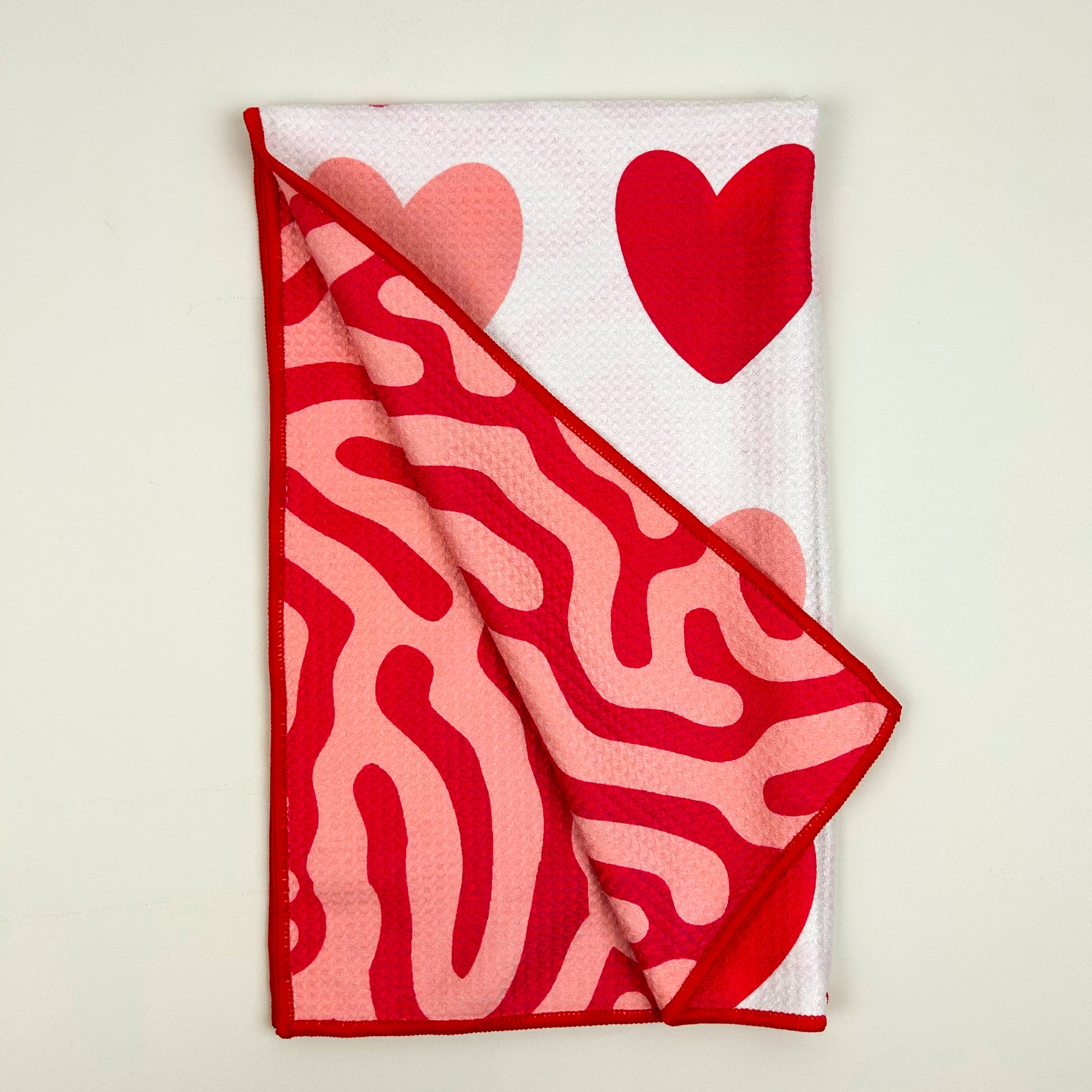Heart Imprints - Kitchen Dish Towel & Hand towel